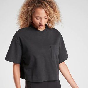 NWT Athleta Crop Tee